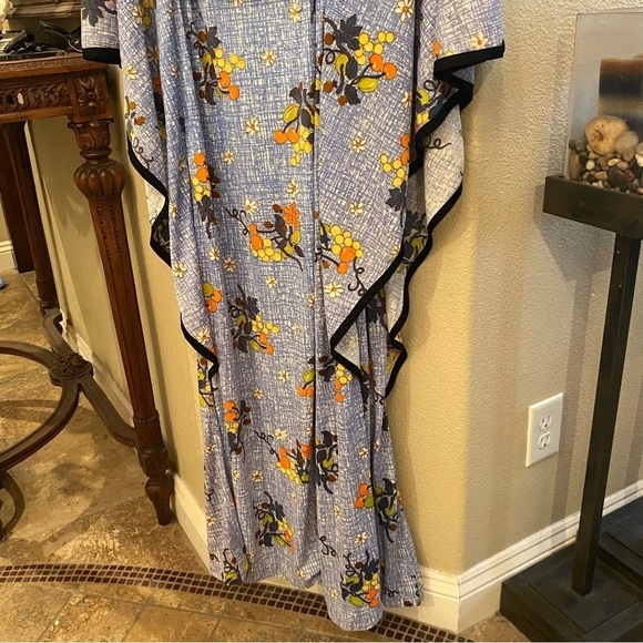 Vintage WINDSOR ROBES Floral Kimono Maxi Robe Size XS/S- RARE - Picture 4 of 10